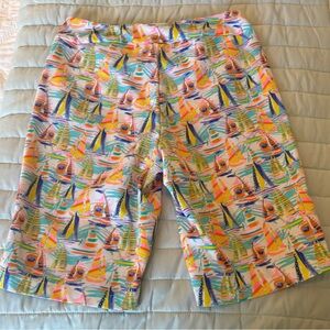 Lulu B multicolored golf shorts Women's size 6
